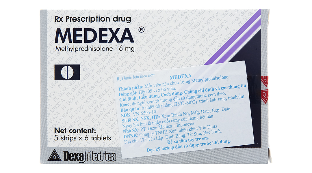 Medexa 16mg thuốc kháng viêm