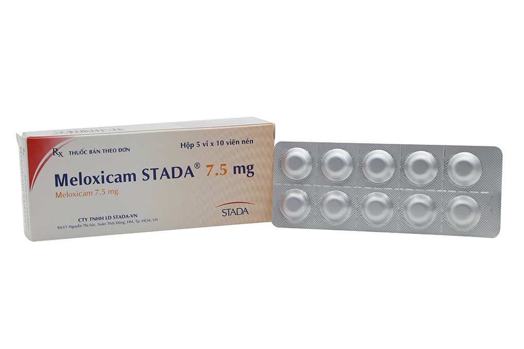 Meloxicam Stada 7.5mg giảm đau, kháng viêm xương khớp