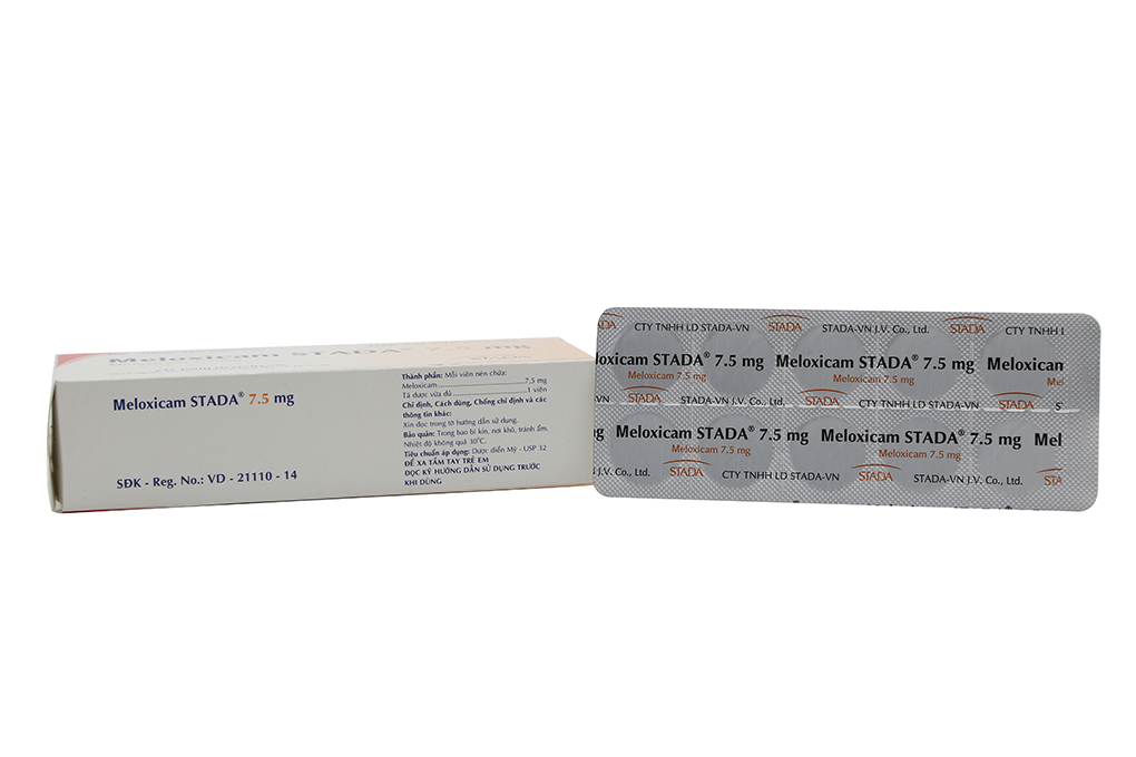 Meloxicam Stada 7.5mg giảm đau, kháng viêm xương khớp