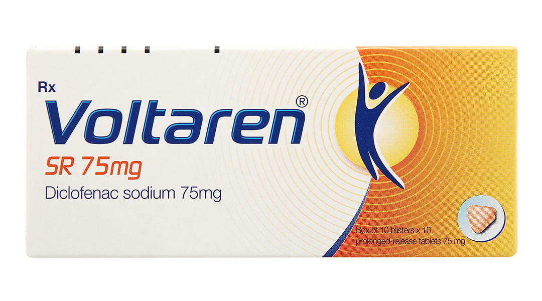 Voltaren SR 75mg giảm đau, kháng viêm xương khớp