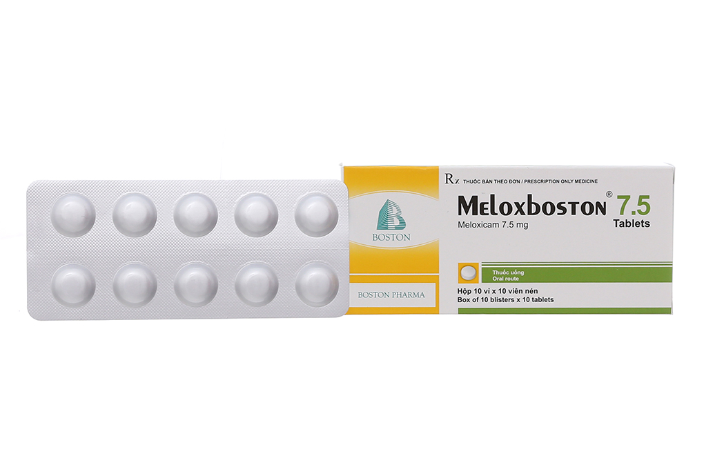 Melox Boston 7.5mg trị viêm đau xương khớp mạn tính
