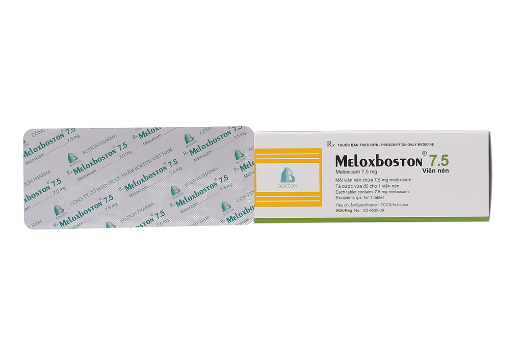 Melox Boston 7.5mg trị viêm đau xương khớp mạn tính