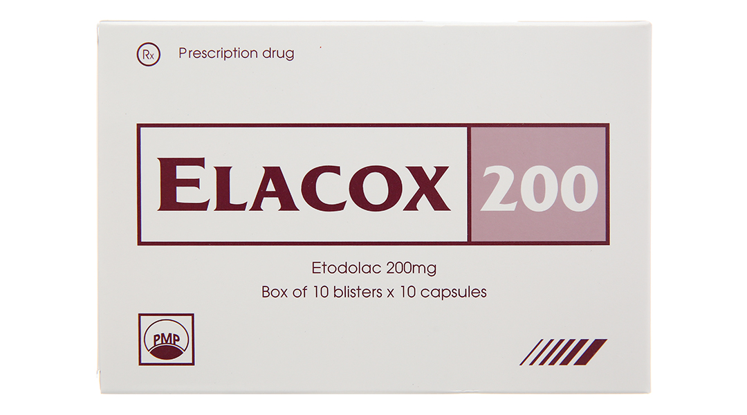 Elacox 200 giảm đau, kháng viêm xương khớp