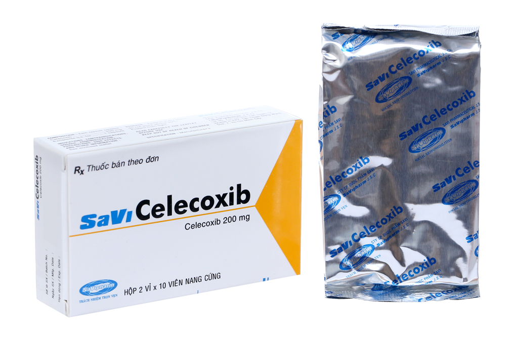 Savi Celecoxib 200mg giảm đau, kháng viêm xương khớp