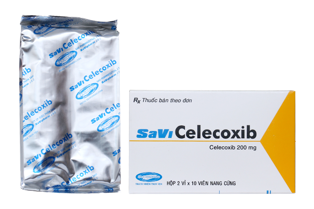 Savi Celecoxib 200mg giảm đau, kháng viêm xương khớp
