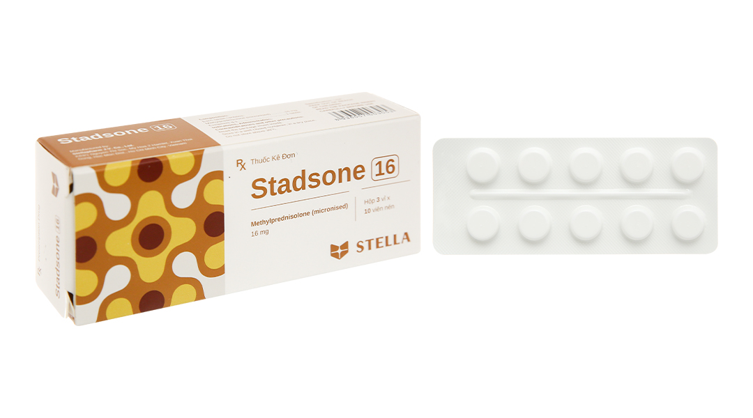 Stadsone 16 thuốc kháng viêm, ức chế miễn dịch
