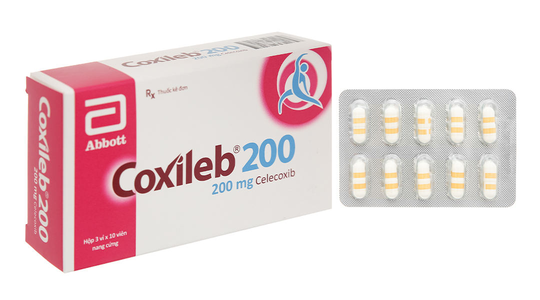 Coxileb 200 giảm đau, kháng viêm xương khớp