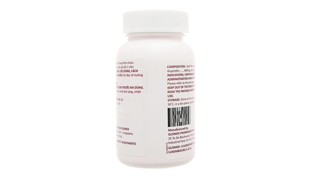 Ibumed 400 giảm đau, hạ sốt, kháng viêm