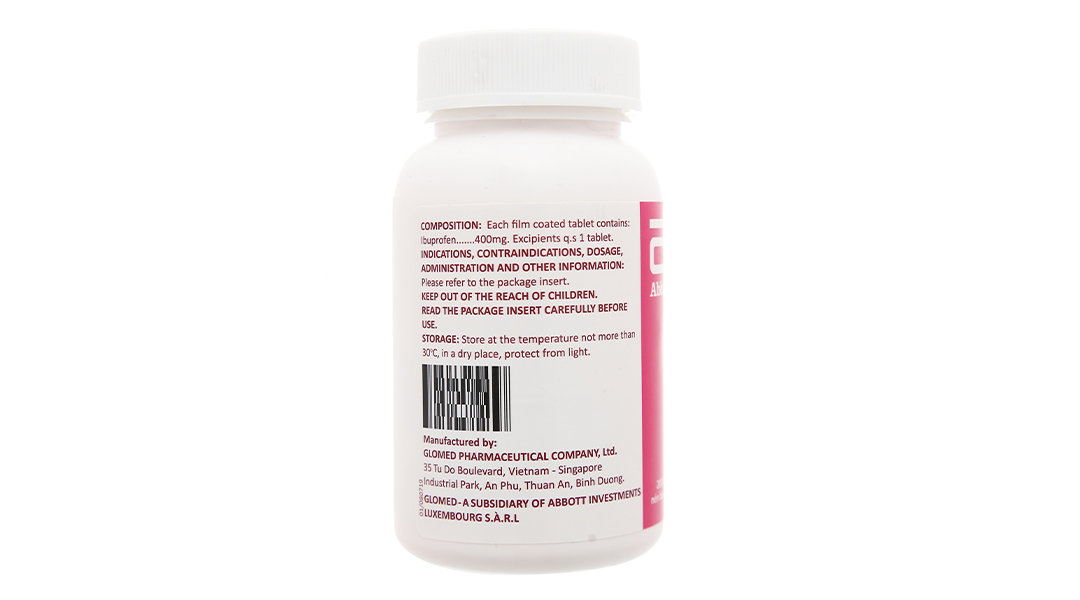 Ibumed 400 giảm đau, hạ sốt, kháng viêm