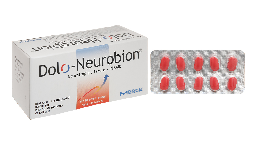 Dolo Neurobion giảm đau khớp, thấp khớp, đau dây thần kinh