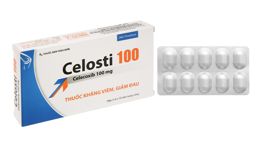 Celosti 100mg giảm đau, kháng viêm xương khớp