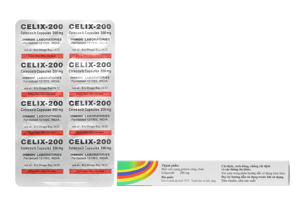 Celix 200mg giảm đau, kháng viêm xương khớp