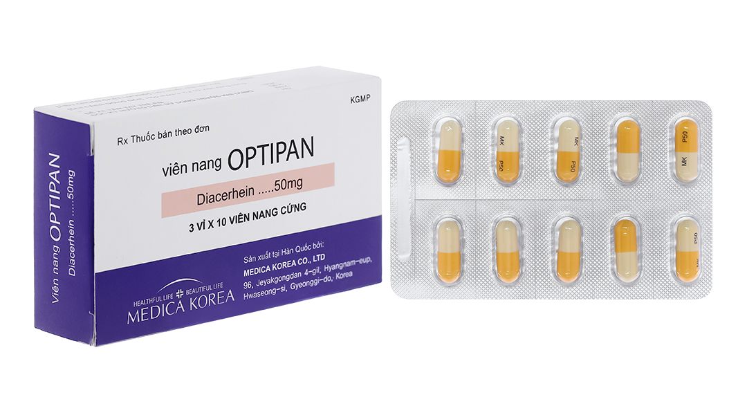 Optipan 50mg trị thoái hóa xương khớp