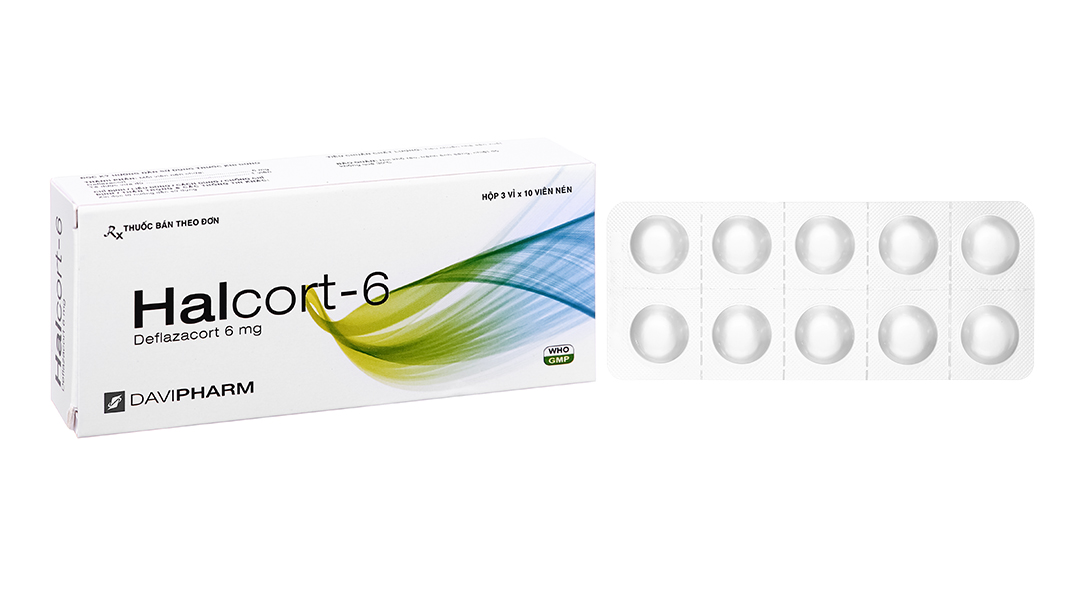 Halcort-6 thuốc kháng viêm, trị viêm khớp dạng thấp