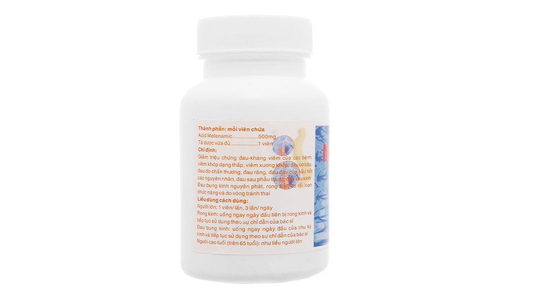 Mesotab 500mg giảm đau, kháng viêm xương khớp