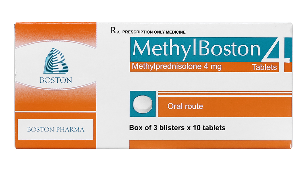 MethylBoston 4 thuốc kháng viêm