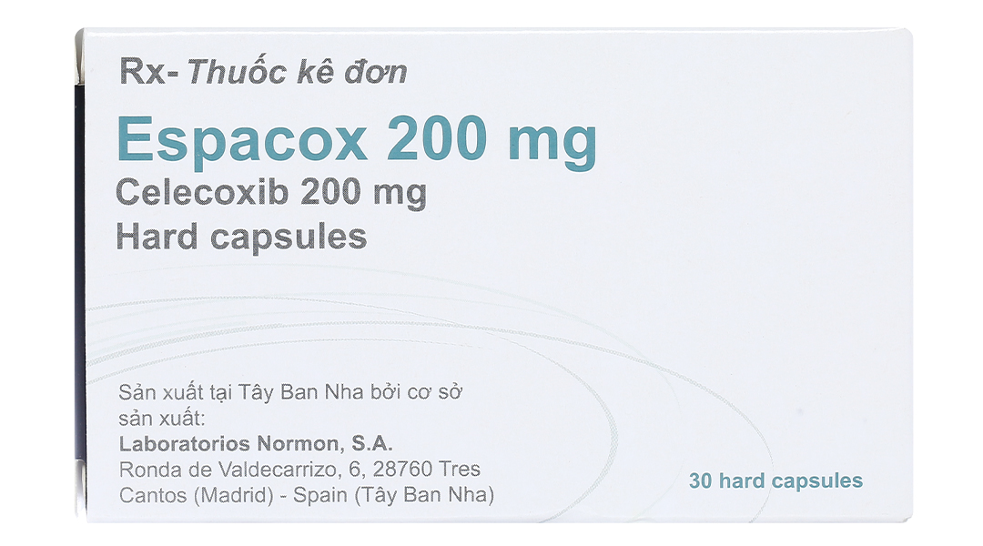 Espacox 200mg giảm đau, kháng viêm xương khớp
