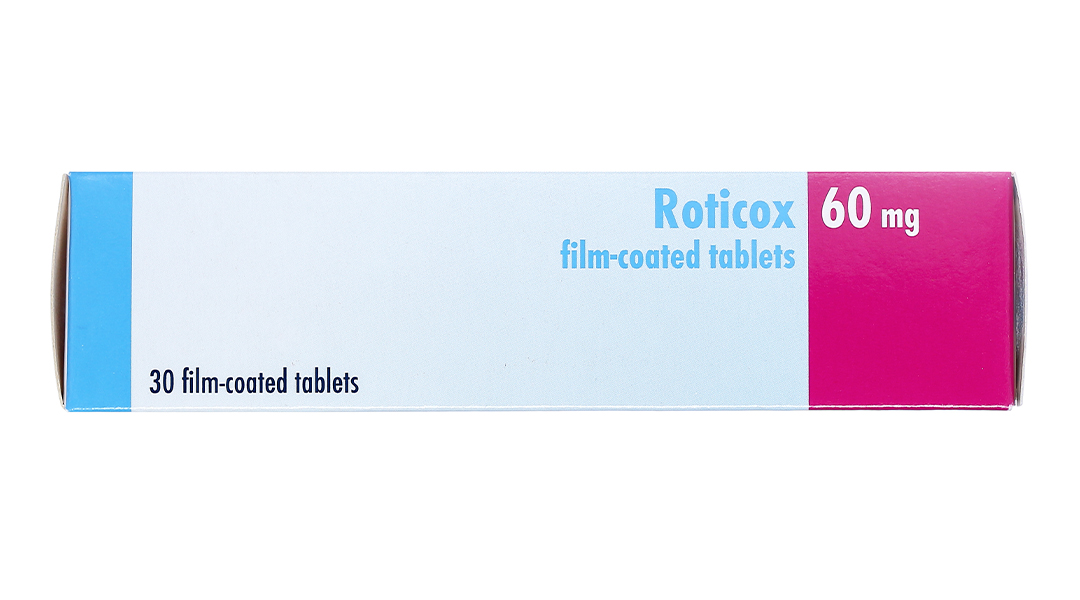 Roticox 60mg giảm các triệu chứng của viêm xương khớp