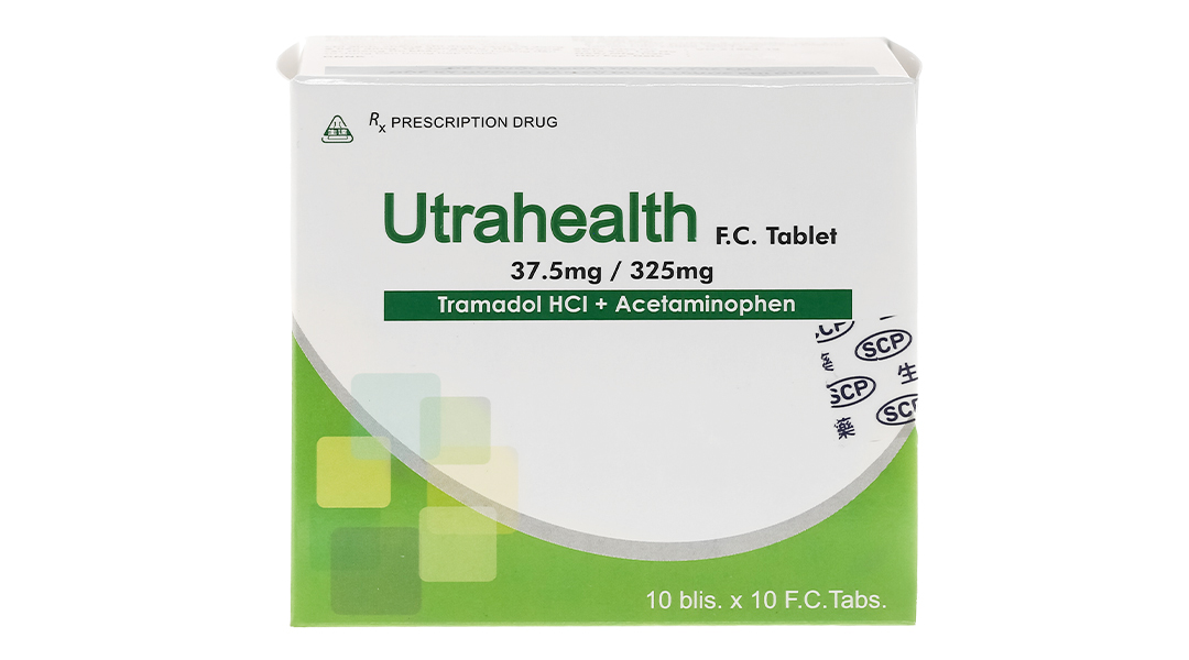 Utrahealth F.C Tablet trị các cơn đau trung bình đến nặng