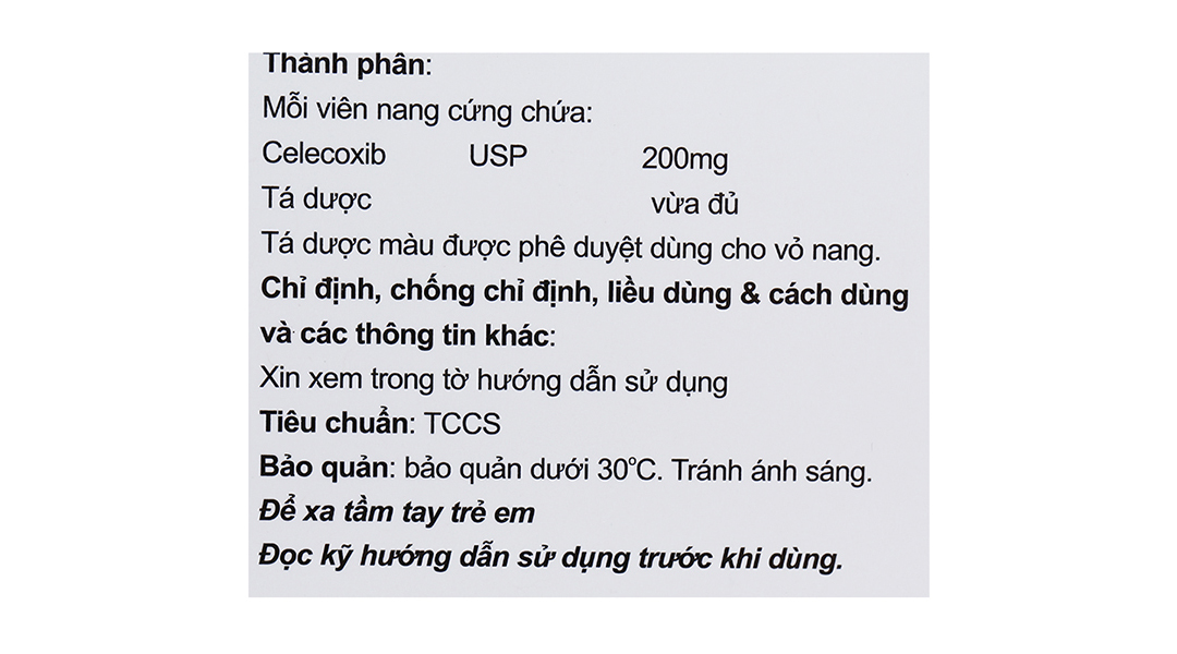 Locobile 200 trị triệu chứng thoái hóa khớp, viêm khớp dạng thấp