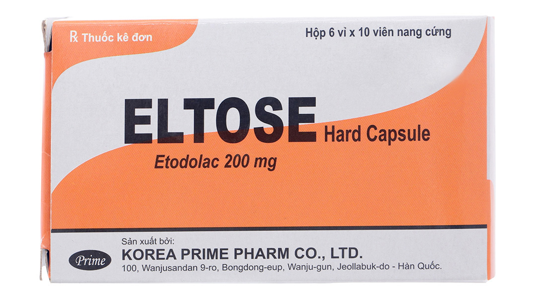 Eltose Hard Capsule 200mg giảm đau, kháng viêm xương khớp