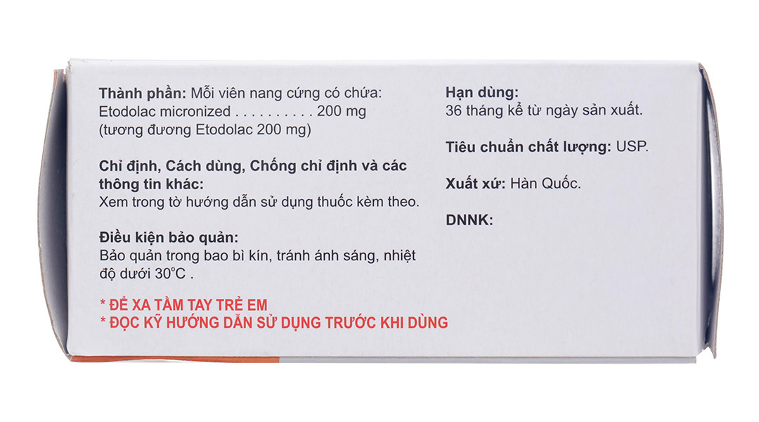 Eltose Hard Capsule 200mg giảm đau, kháng viêm xương khớp