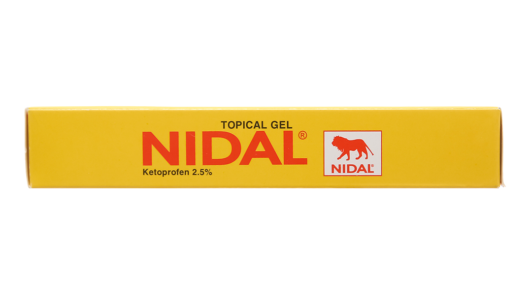 Gel bôi Nidal giảm đau, kháng viêm xương khớp