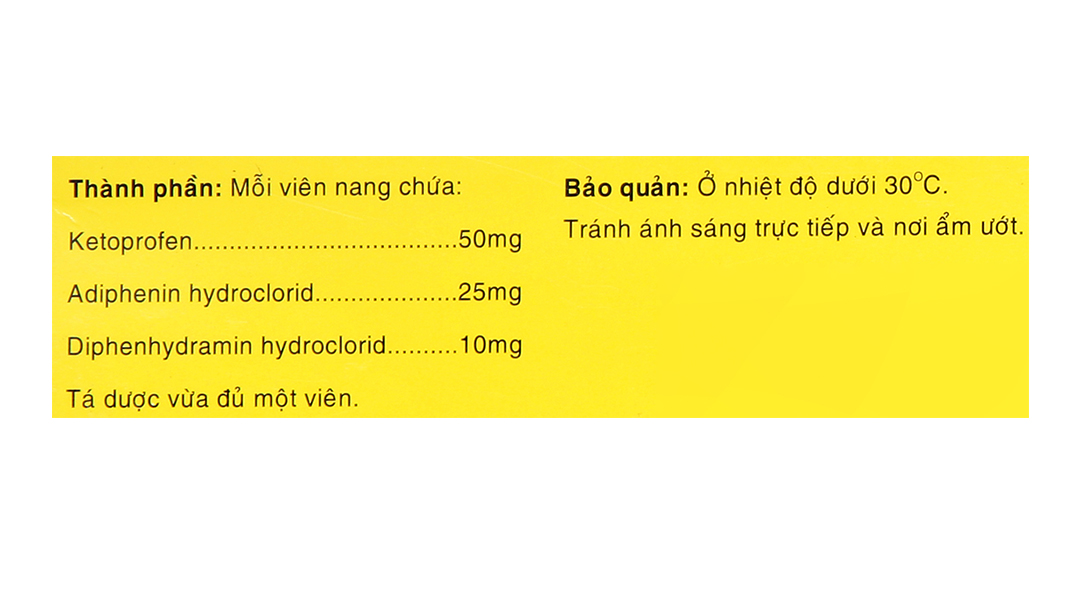 Nidal giảm đau khi co thắt cơ trơn