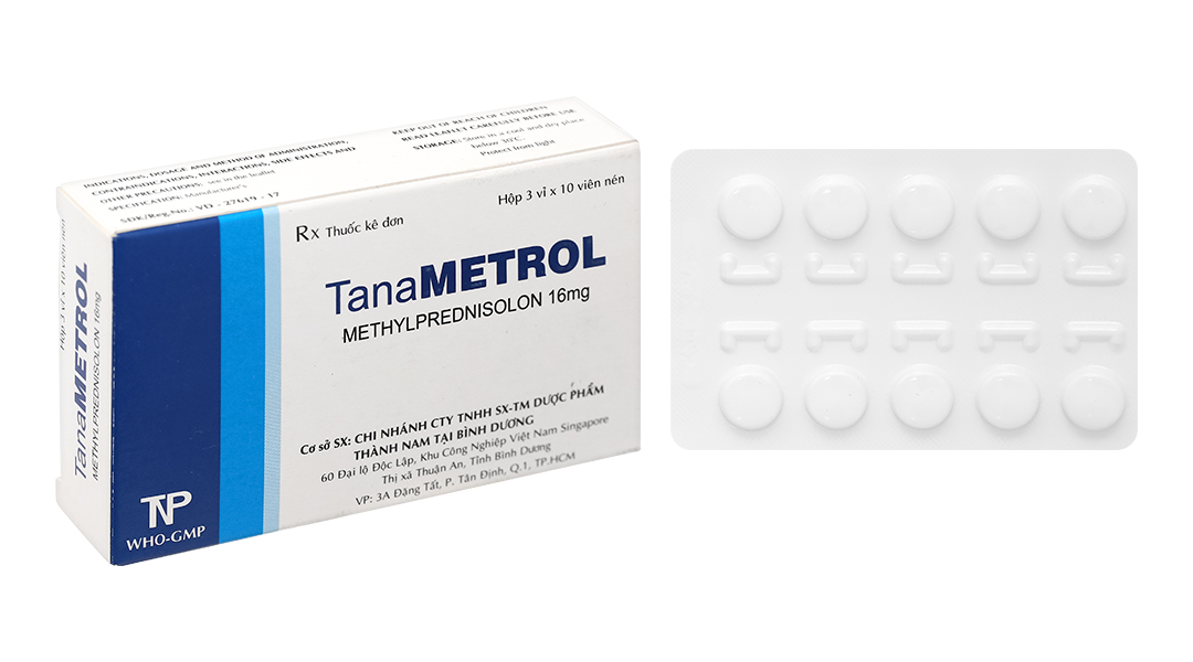 TanaMetrol 16mg thuốc kháng viêm