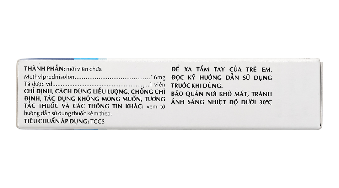 TanaMetrol 16mg thuốc kháng viêm