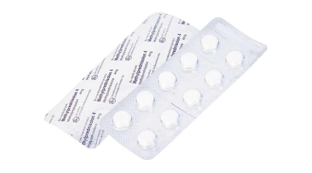 Methylprednisolon 4 Khapharco kháng viêm, ức chế miễn dịch