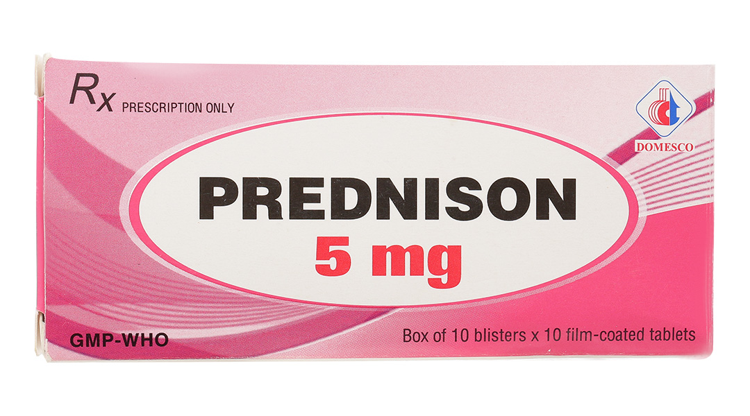 Prednison Domesco 5mg chống viêm, ức chế miễn dịch