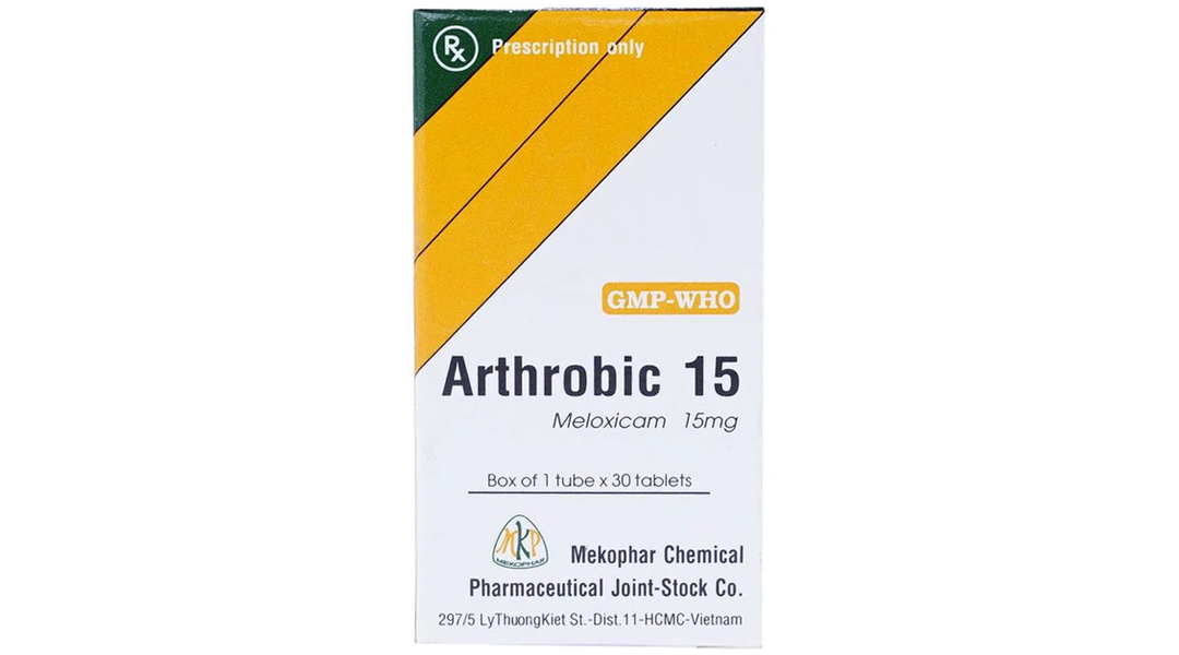Arthrobic 15 điều trị viêm đau xương khớp, viêm khớp dạng thấp