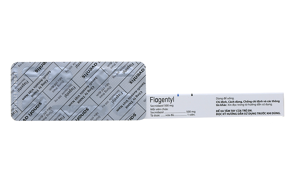 Flagentyl 500mg trị nhiễm khuẩn