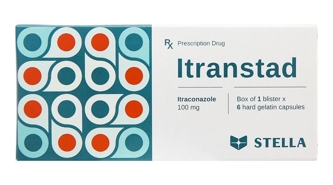 Itranstad 100mg trị nhiễm nấm Candida