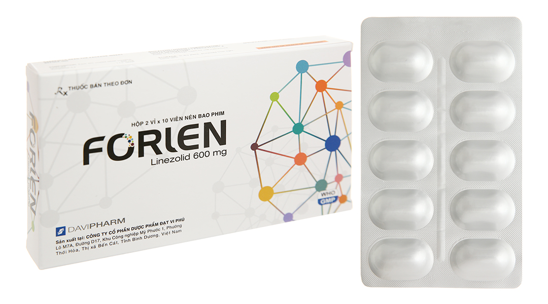 Forlen 600mg trị nhiễm khuẩn