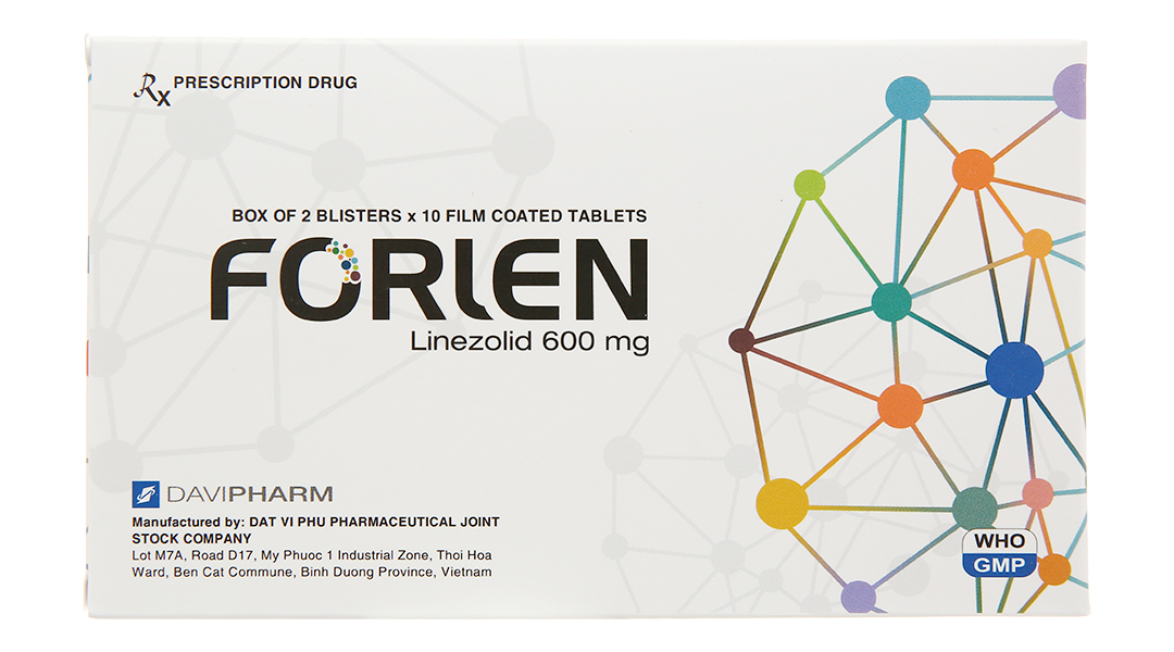 Forlen 600mg trị nhiễm khuẩn