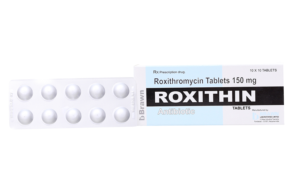 Roxithin 150mg trị nhiễm khuẩn