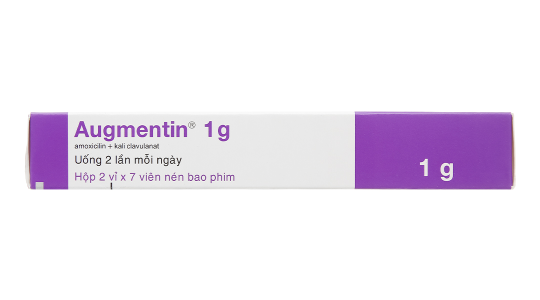 Augmentin GSK 1g điều trị nhiễm khuẩn