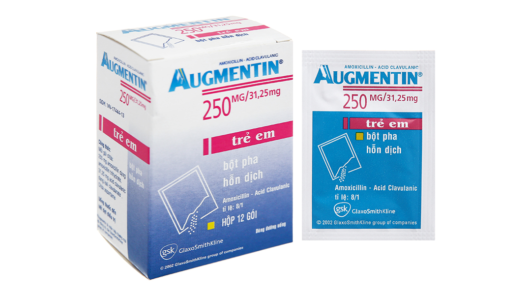 Thuốc Augmentin 250mg/31.25mg: Công dụng, Liều dùng và Lưu ý quan trọng