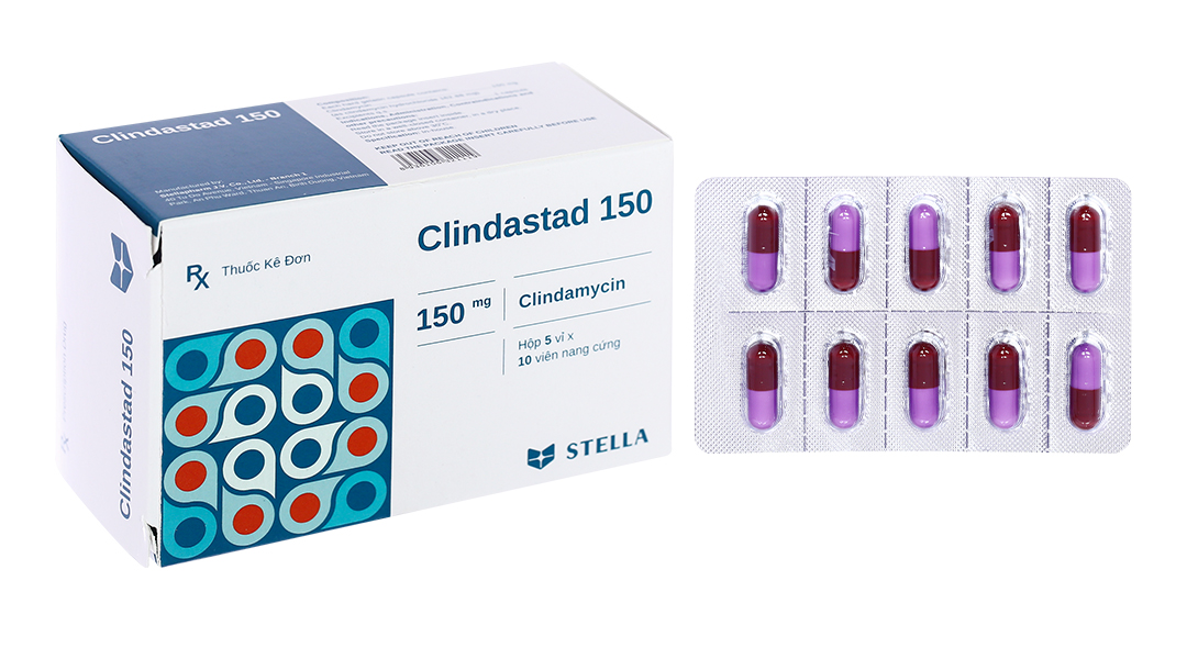 Clindastad 150 trị nhiễm khuẩn