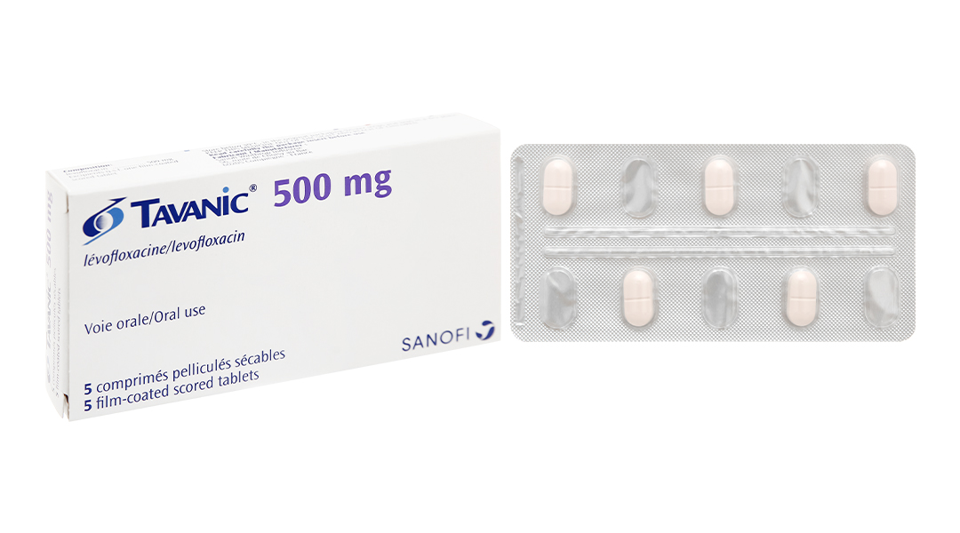 Tavanic 500mg trị nhiễm khuẩn