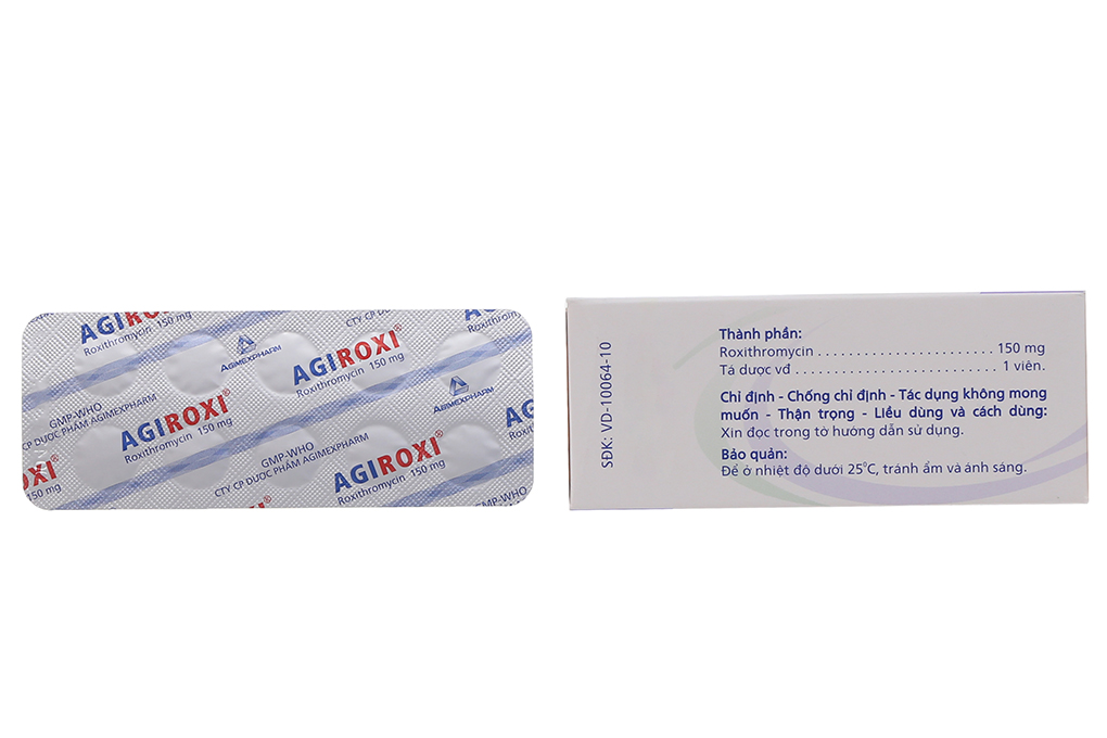 Agiroxi 150mg trị nhiễm khuẩn