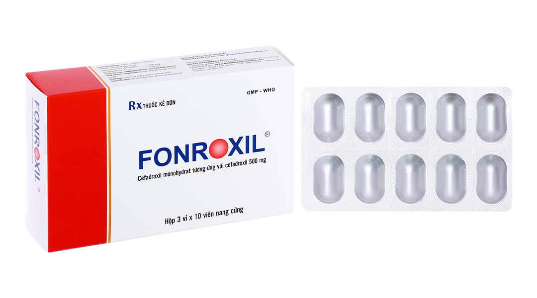 Fonroxil 500mg trị nhiễm khuẩn