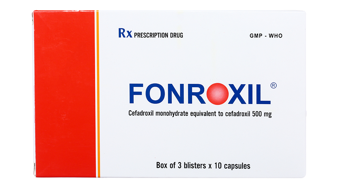 Fonroxil 500mg trị nhiễm khuẩn