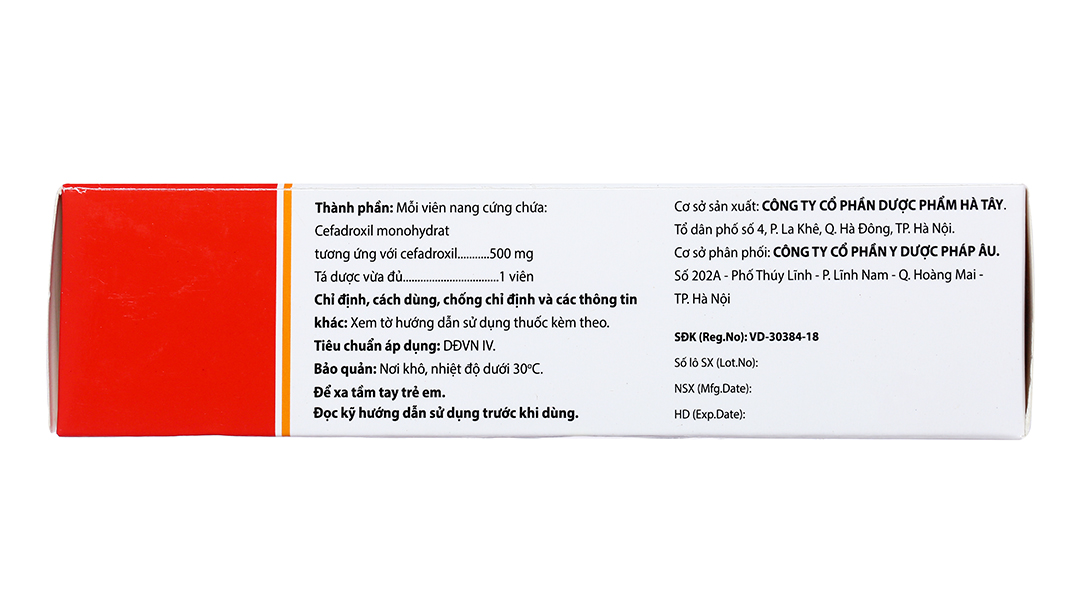 Fonroxil 500mg trị nhiễm khuẩn