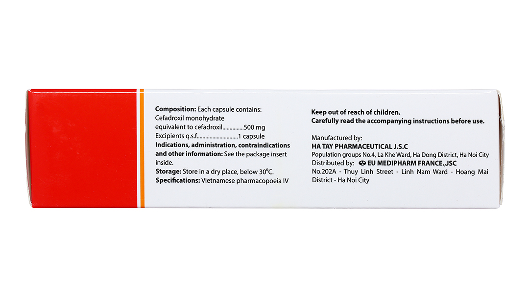 Fonroxil 500mg trị nhiễm khuẩn