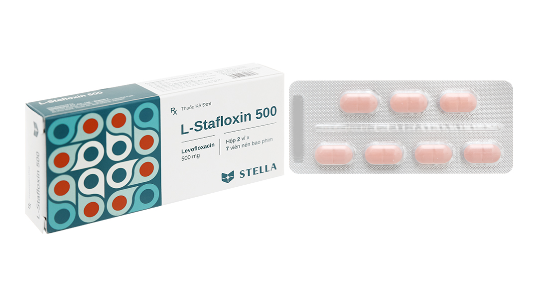 L-Stafloxin 500 trị nhiễm khuẩn nhẹ hoặc trung bình