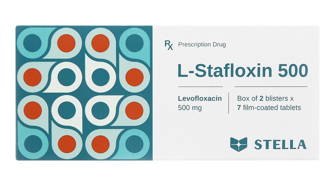 L-Stafloxin 500 trị nhiễm khuẩn nhẹ hoặc trung bình