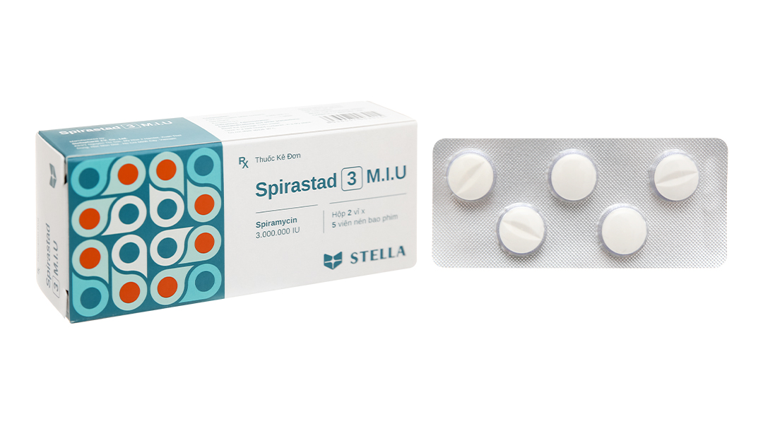 Spiramycin 3 M.IU là thuốc gì? Công dụng, liều dùng và lưu ý khi sử dụng